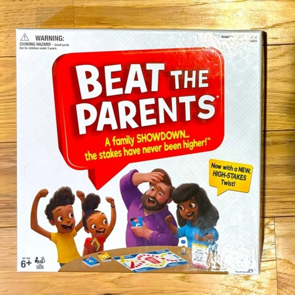Beat The Parents Kids vs Adults Trivia Board Game